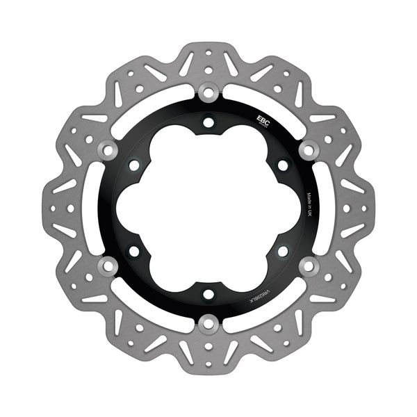 EBC Vee-Series Front Left Brake Rotor 320mm - Triumph Thruxton 900 2004-2016 - VR629