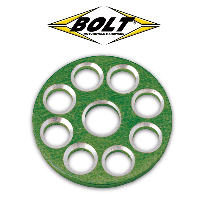 Bolt Aluminum Works Tank Washer, Green
