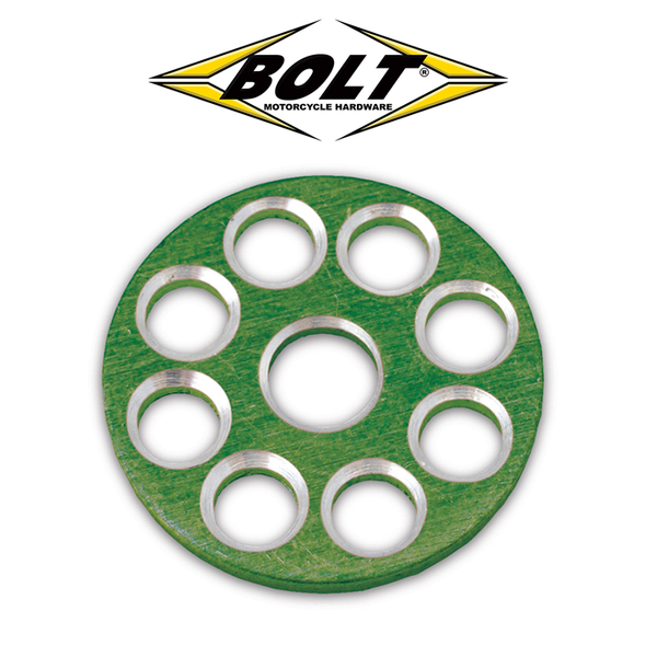 Bolt Aluminum Works Tank Washer, Green
