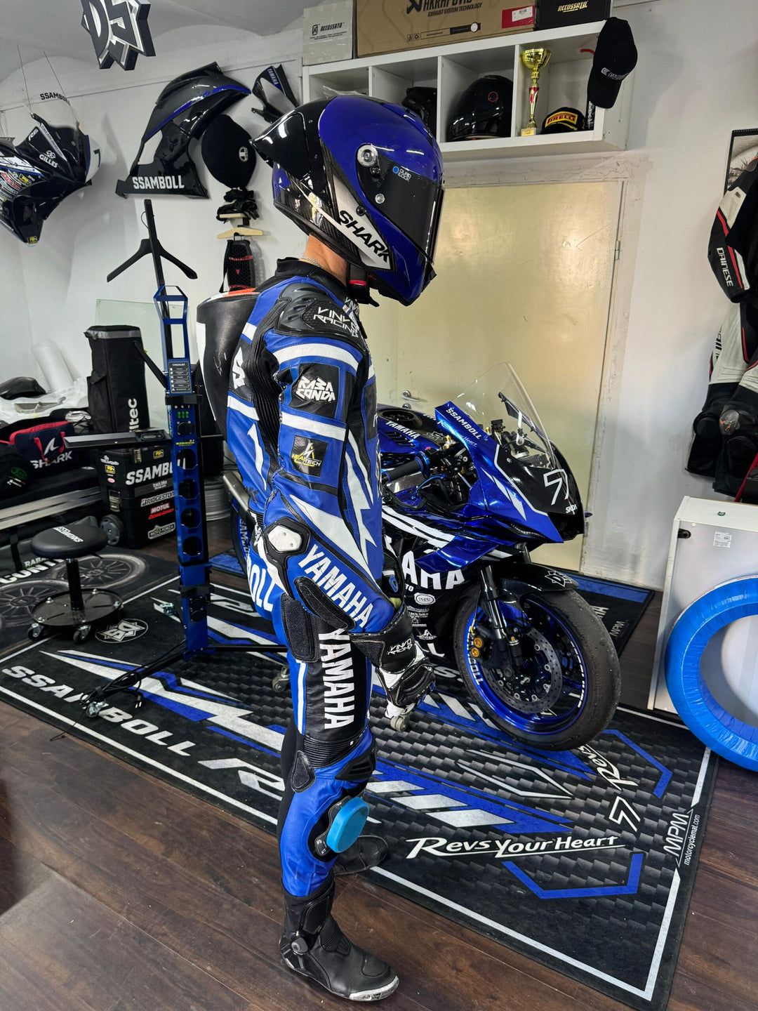 Custom Stingray Race Suit