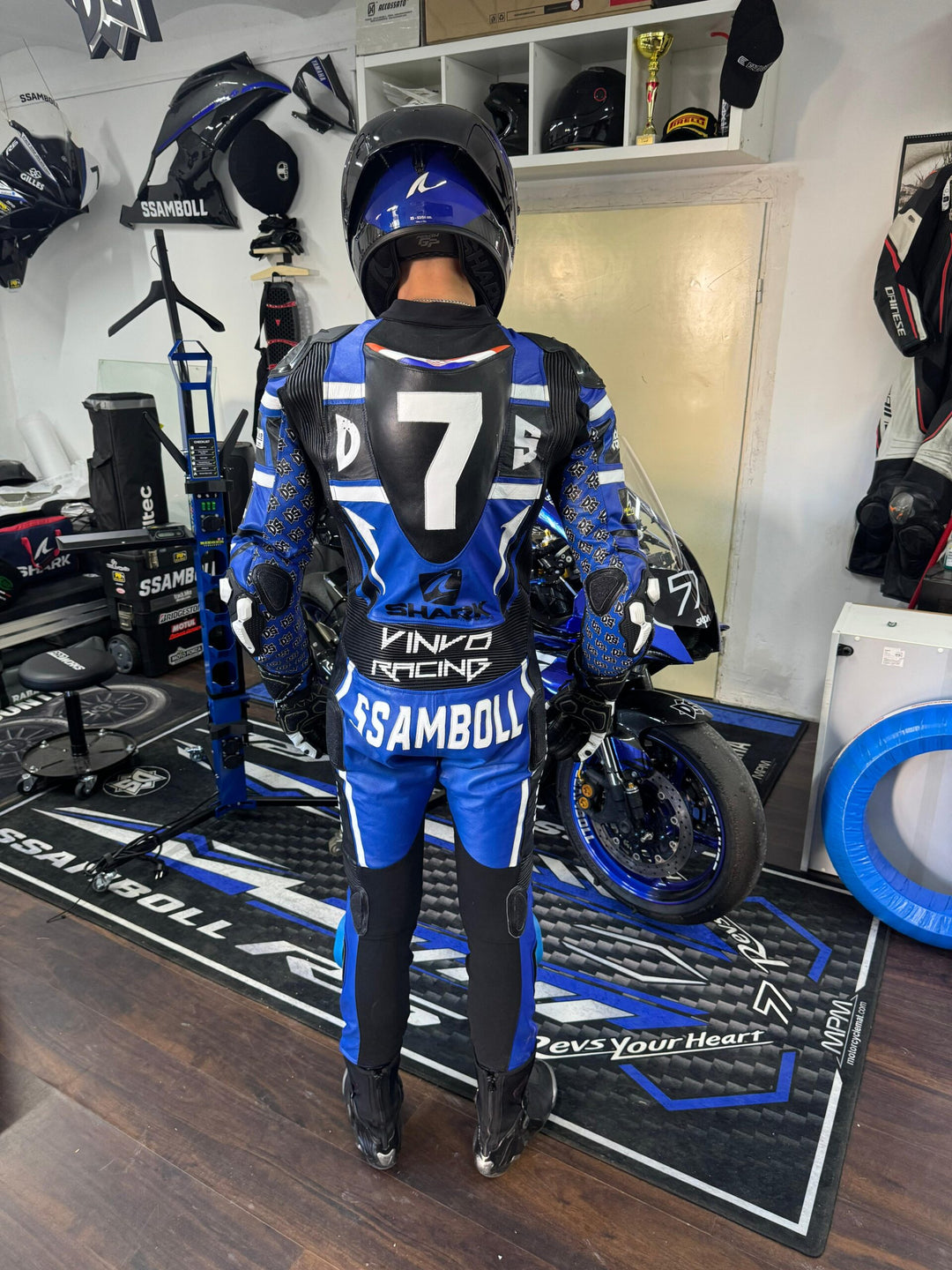 Custom Stingray Race Suit