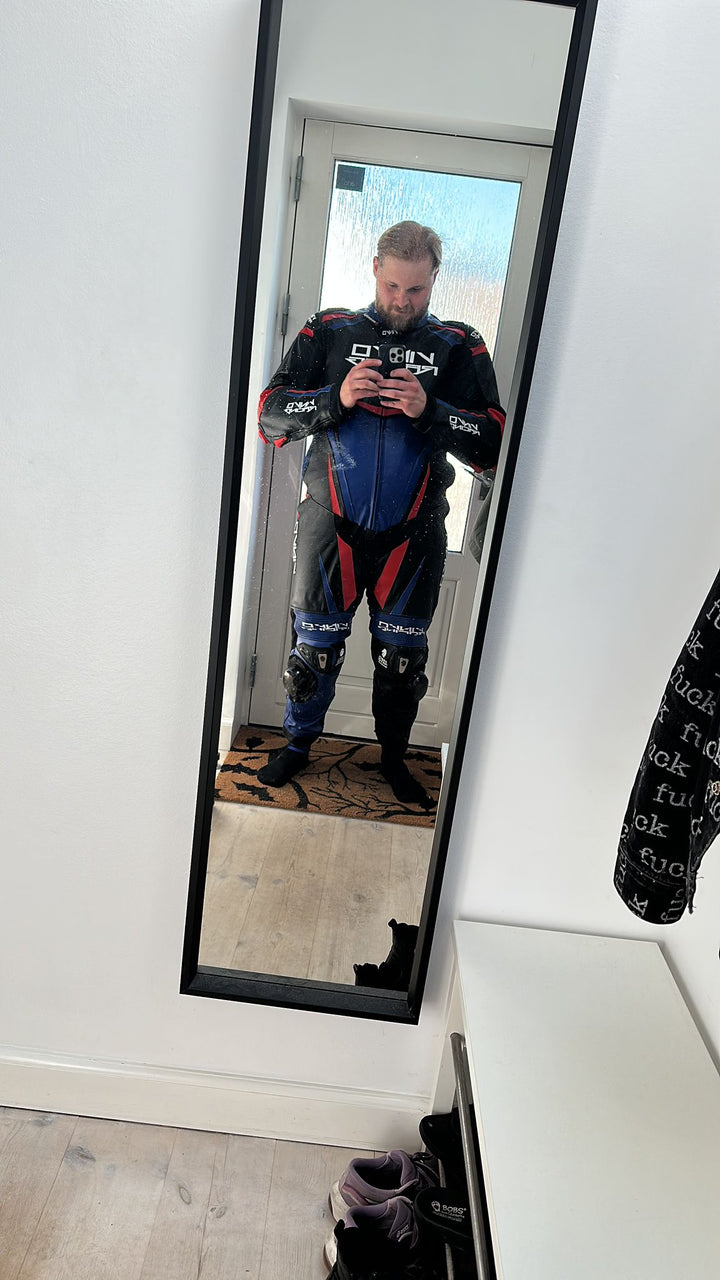 Custom Cowhide Leather Race Suit
