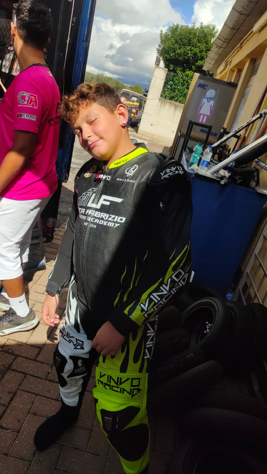 Custom Kangaroo Leather Race Suit