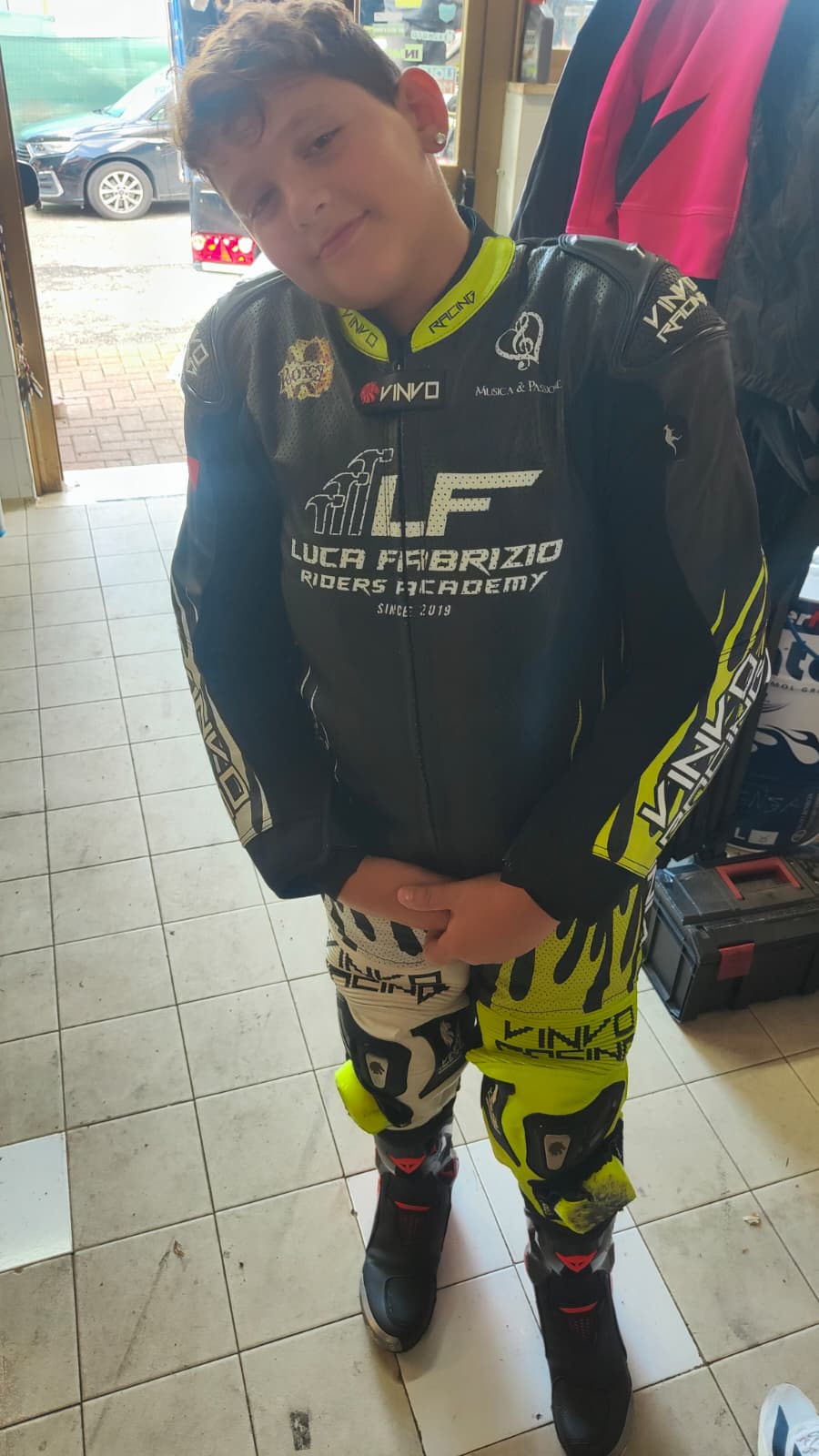 Custom Kangaroo Leather Race Suit
