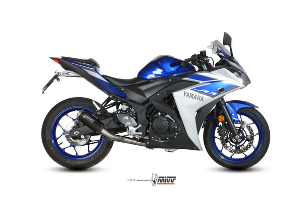MIVV MK3 Black Full System Exhaust (X.YA.0008.SM3B)
