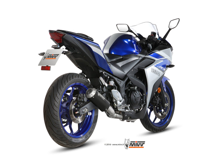 MIVV MK3 Black Full System Exhaust (X.YA.0008.SM3B)
