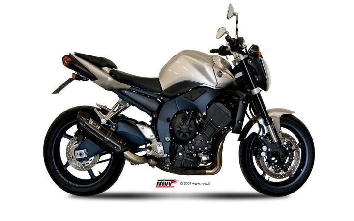 MIVV Suono Black Slip-On Exhaust (Y.023.L9) for 2006-2020 Yamaha FZ1/FZ1 Fazer