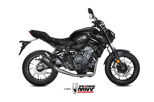 MIVV GPpro Carbon Full System Exhaust (Y.065.L2P) for 2021-2022 Yamaha MT-07/FZ-07