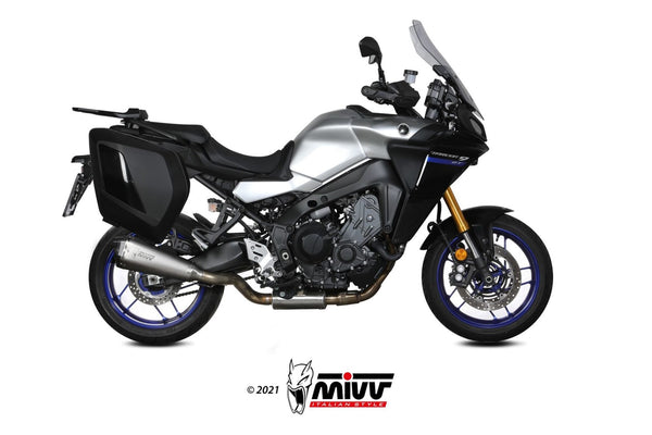 MIVV Delta Race Inox Full System Exhaust (Y.069.LDRX) for 2021-2022 Yamaha Tracer 9