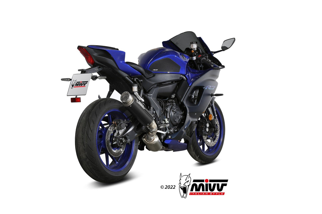 MIVV GP Pro Carbon Full System Exhaust (Y.071.L2P) for 2022 Yamaha YZF R7