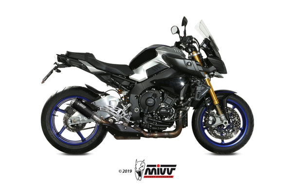 MIVV MK3 Black Slip-On Exhaust (Y.057.LM3B) for 2016-2022 Yamaha MT-10