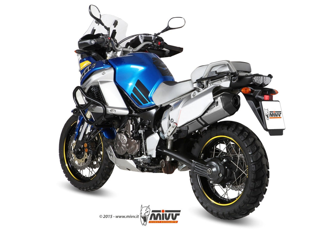 MIVV Speed Edge Stainless Slip-On Exhaust (Y.034.LRX) for 2010-2020 Yamaha Super Tenere