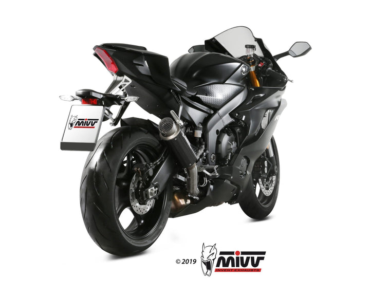 MIVV GPpro Carbon Slip-On Exhaust (Y.063.L2P) for 2017-2022 Yamaha YZF R6