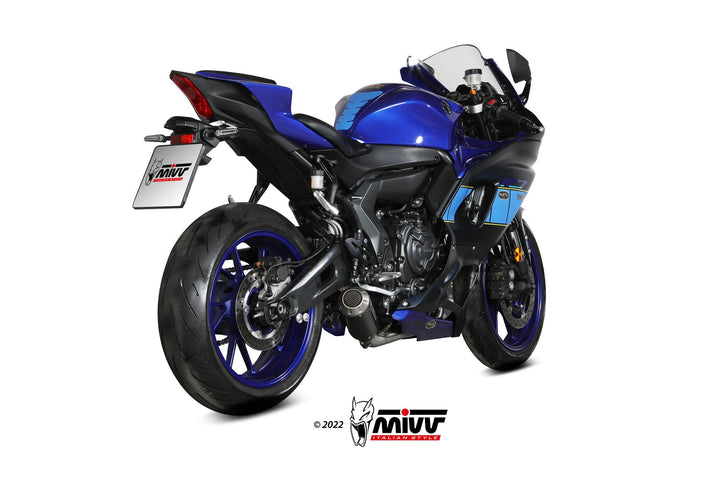 MIVV MK3 Carbon Full System Exhaust (Y.072.SM3C) for 2022 Yamaha YZF R7