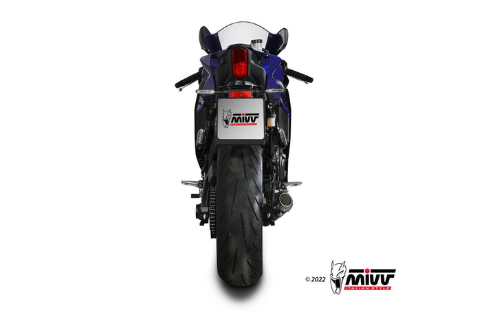MIVV MK3 Carbon Full System Exhaust (Y.072.SM3C) for 2022 Yamaha YZF R7