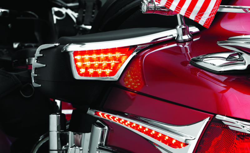 Kuryakyn LED Passenger Armrest Trims With Turn Signal