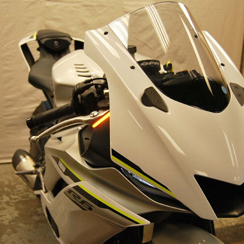 New Rage Cycles 17+ Yamaha YZF-R6 Front Turn Signals — R6-FB