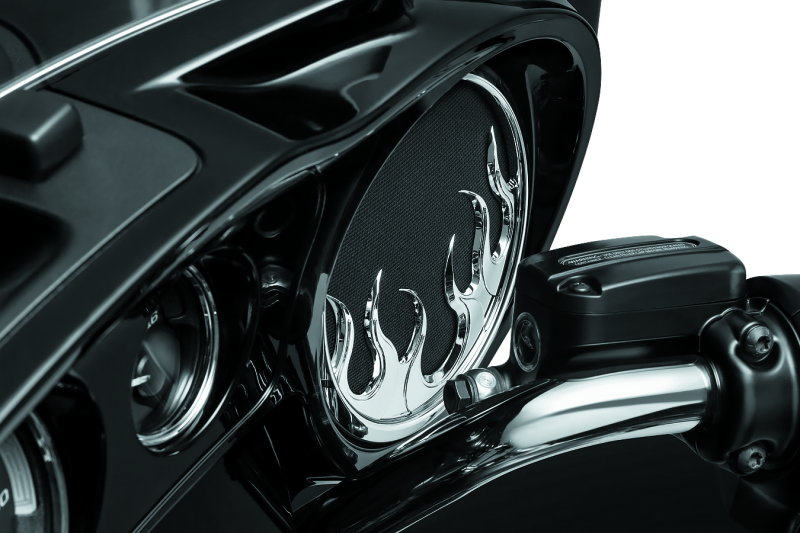 Kuryakyn Flame Speaker Grills