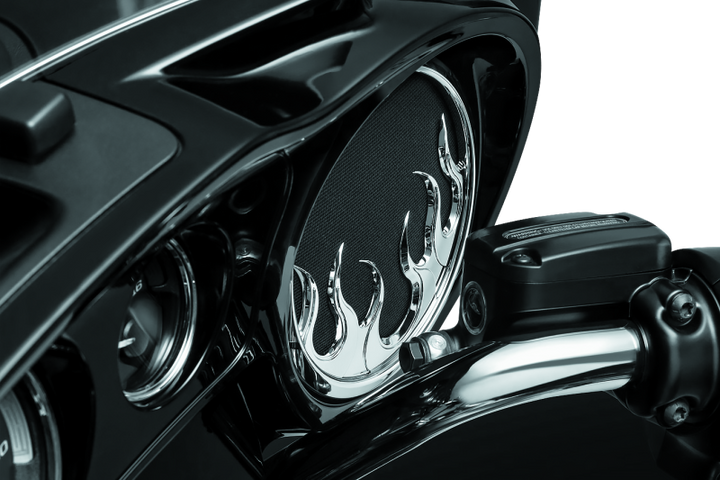 Kuryakyn Flame Speaker Grills