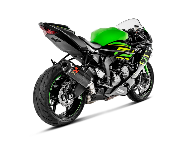 Akrapovic Slip-On Exhaust Kawasaki ZX6R / ZX636 2009-2026