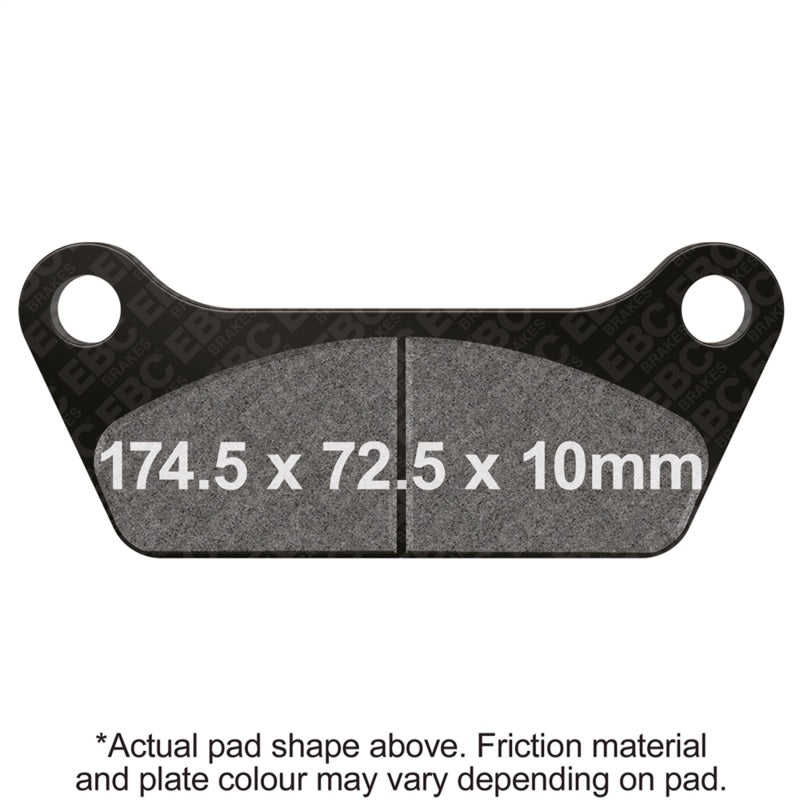 EBC 80-83 Harley-Davidson Touring FLT/FLHT Rear Right FA-SFA-TT-X Brake Pads — FA79