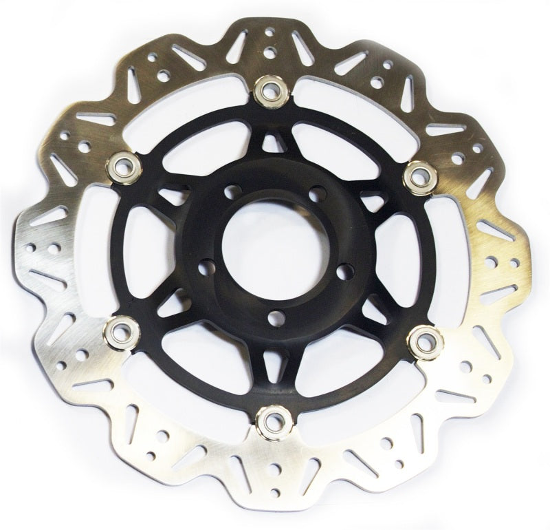 EBC 91-93 Suzuki GSF 400 Bandit Front Left/Right Vee Floating Black Rotor — VR3006BLK