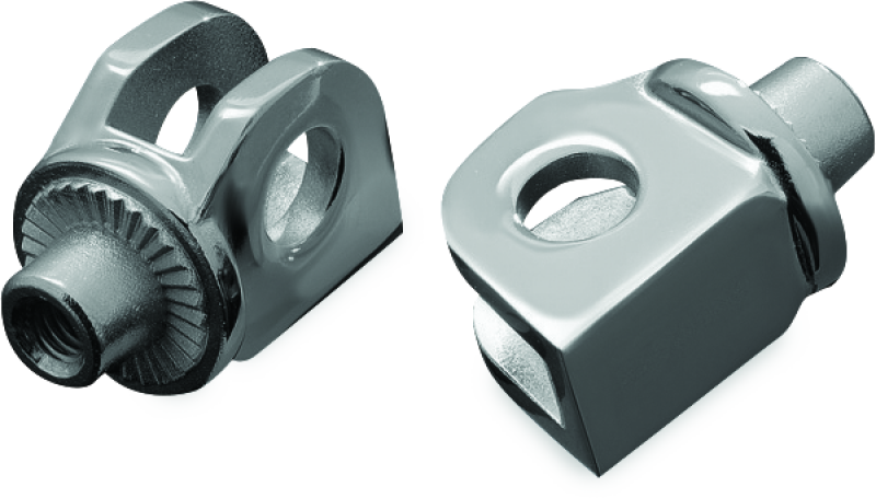 Kuryakyn Splined Peg Adapter Kawasaki Front Chrome
