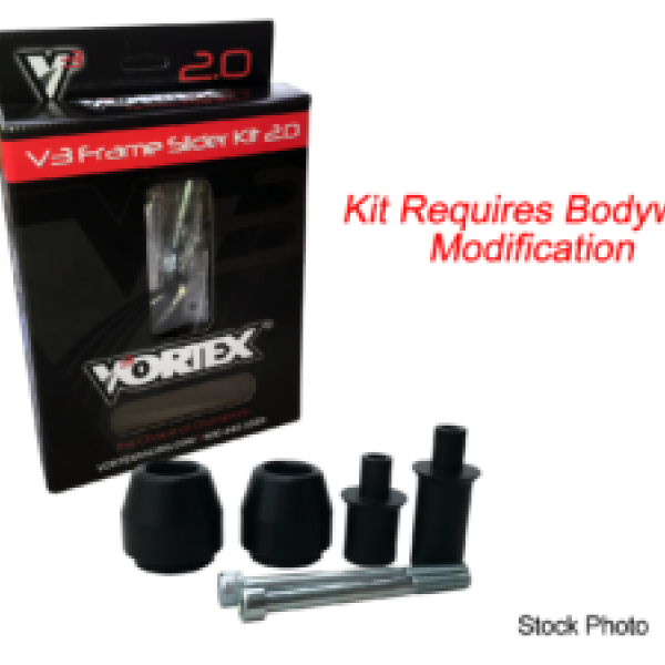 Vortex 03-05 Yamaha YZF R6 V3 2.0 Frame Slider Kit — Modification Required (SR173)