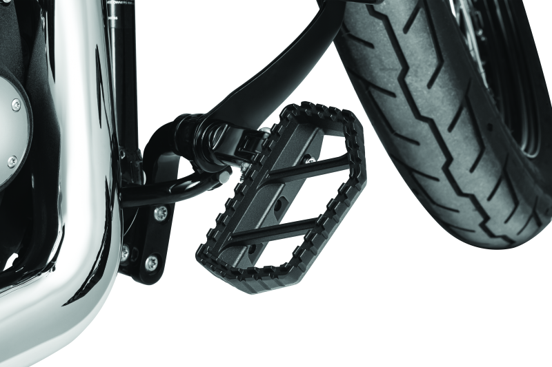 Kuryakyn Splined Peg Adapter Harley-Davidson Male Mount Black
