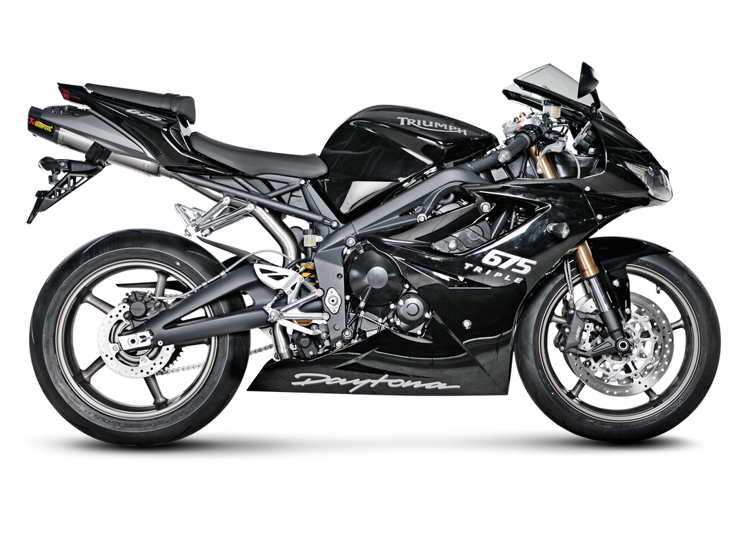 Akrapovic Slip-On Exhaust Triumph Daytona 675 / 675R 2006-2012