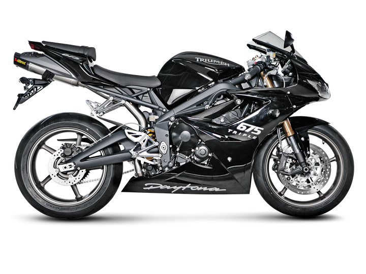 Akrapovic Slip-On Exhaust Triumph Daytona 675 / 675R 2006-2012