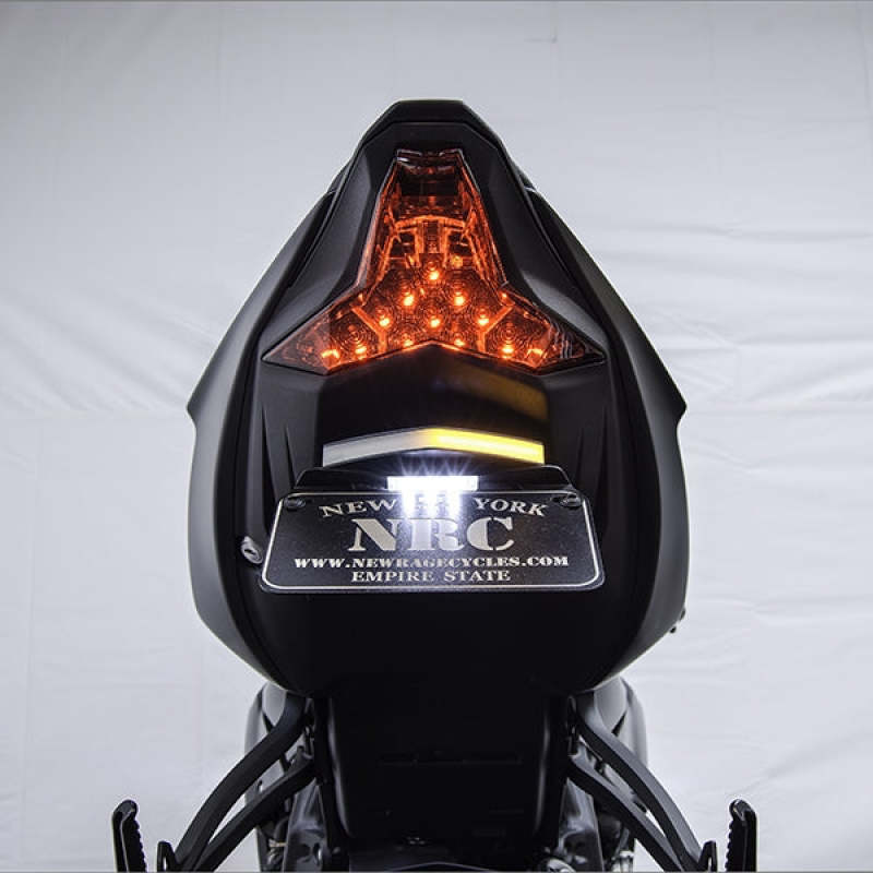 New Rage Cycles 19+ Kawasaki ZX-6R Fender Eliminator Kit — ZX6R-FE-S