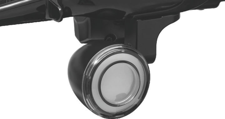 Kuryakyn Tracer LED Front Turn Signal Inserts, White/Amber Light