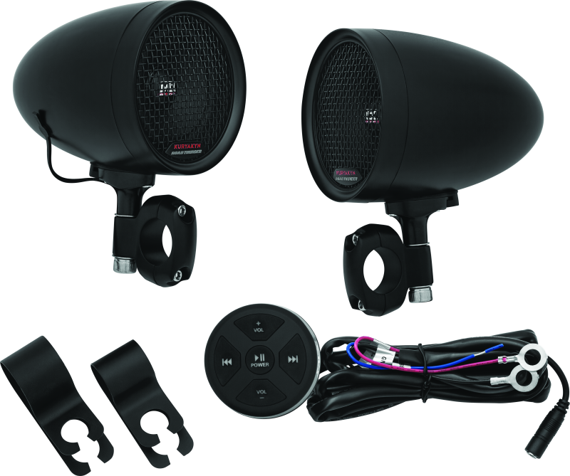 Kuryakyn Road Thunder Speaker Pods Bluetooth Audio Controller