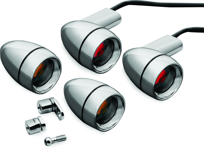 Kuryakyn Late Style Turn Signal Kit Chrome