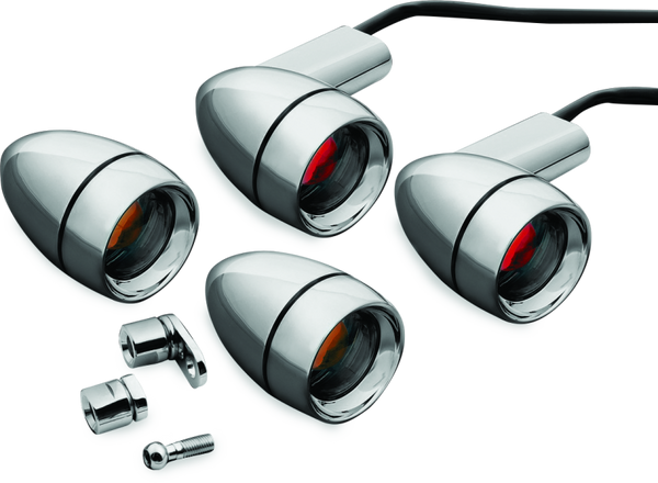 Kuryakyn Late Style Turn Signal Kit Chrome