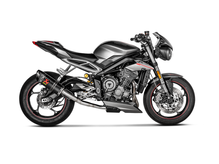 Akrapovic Slip-On Exhaust Triumph Street Triple 765 R / RS / S 2017-2019
