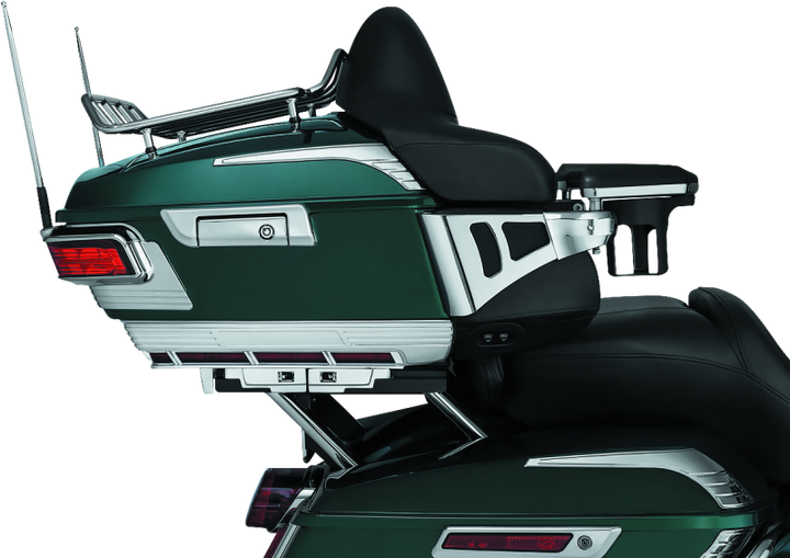 Kuryakyn Quick Adjust Tour-Pak Relocator 14-Up Touring Chrome
