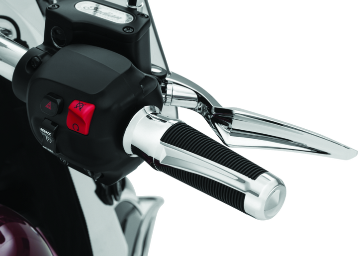 Kuryakyn Phantom Grips Indian Chrome (5766-t14)