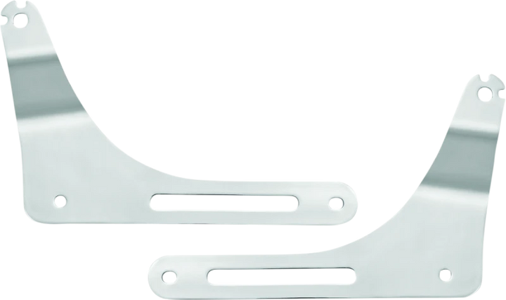 Kuryakyn Fixed Mounts Multi-Purpose Driver &amp; Passenger Backrest 18-Up Softail Black (7081)