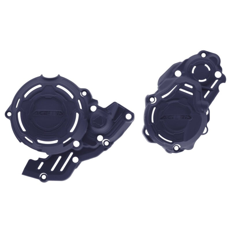 Acerbis 2024 Husqvarna FE250/350/ 2024 KTM XW-F350/EXC-F350 X-Power Kit - Blue