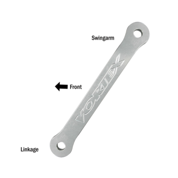 Vortex 08-13 Kawasaki EX250 Ninja,13-17 EX300 Ninja Lowering Link Kit — Silver (LL436)