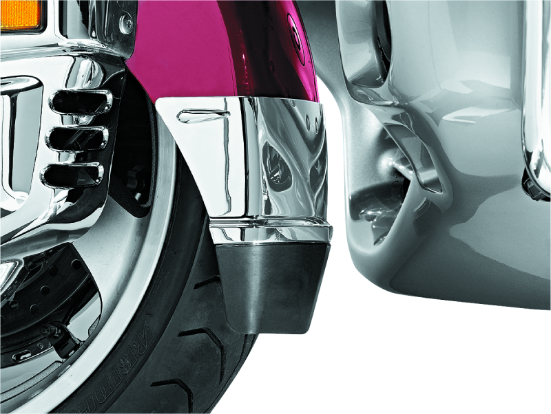 Kuryakyn Front Fender Extensions With Mud Flap