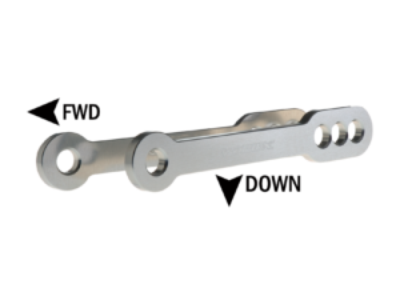 Vortex 99-21 Suzuki GSX-R1300 R Hayabusa Lowering Link Kit — Silver (LL513)