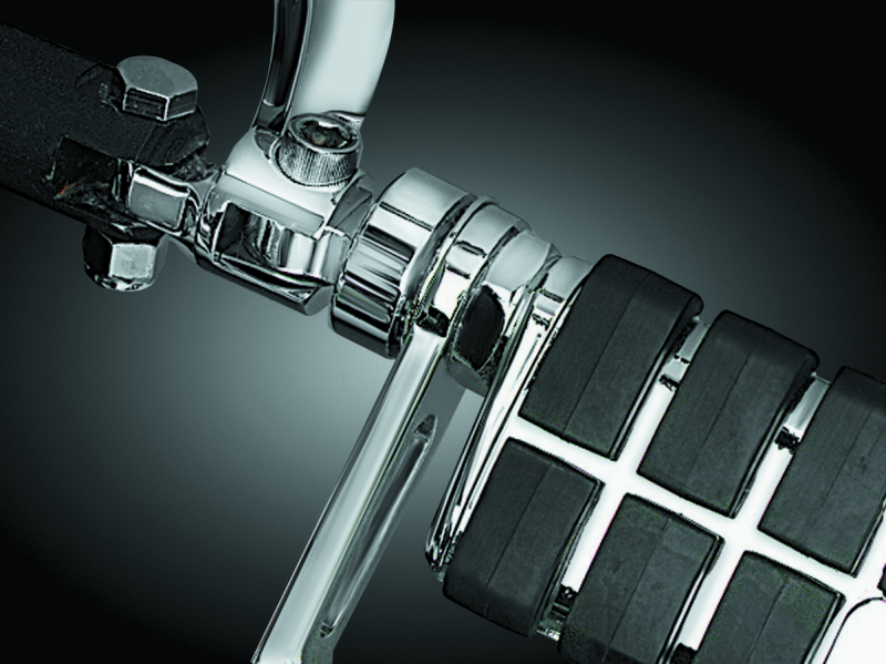 Kuryakyn Stirrup Heel Rest Extenders