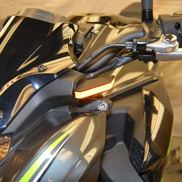 New Rage Cycles 17-19 Kawasaki Z900 Front Turn Signals — Z900-FB-17
