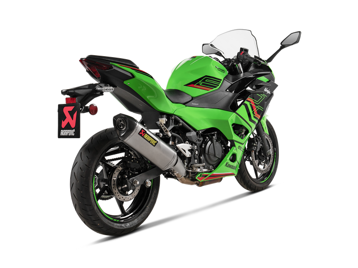Akrapovic Slip-On Exhaust Kawasaki Ninja 500 / Z500 2024-2026