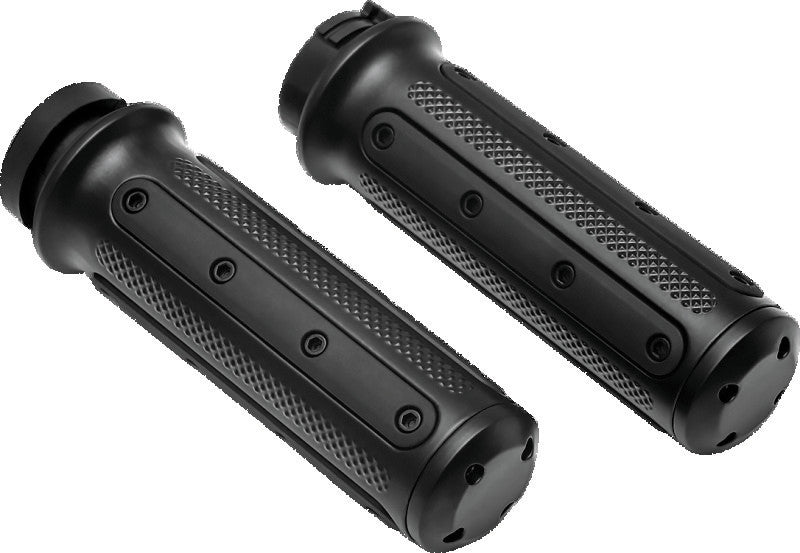 Kuryakyn Heavy Industry Grips Dual Cable
