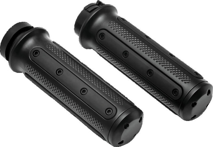 Kuryakyn Heavy Industry Grips Dual Cable