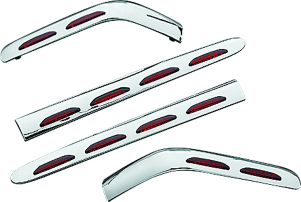 Kuryakyn LED Saddlebag Molding Sets 4 Piece